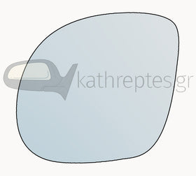 Εξωτερικός καθρέφτης αυτοκινήτου Bmw 3 Coupe Series 1997-1999
