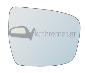 Εξωτερικός καθρέφτης αυτοκινήτου Nissan Qashqai 2017-2021