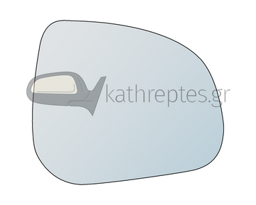 Εξωτερικός καθρέφτης αυτοκινήτου Suzuki Alto 2009