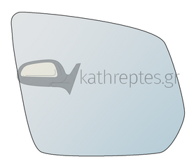 Εξωτερικός καθρέφτης αυτοκινήτου Mercedes GL Class X164 2009-2011