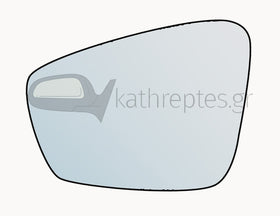 Εξωτερικός καθρέφτης αυτοκινήτου Volkswagen Polo 2009-2017