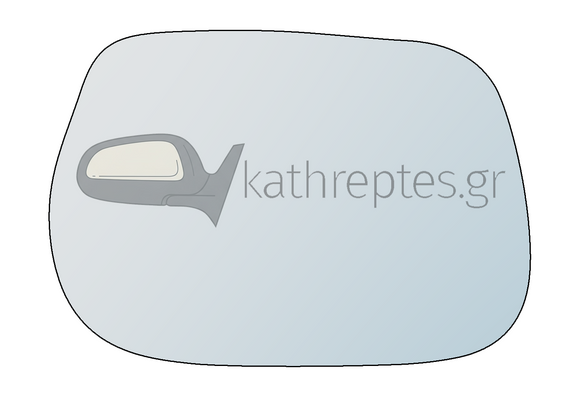 Εξωτερικός καθρέφτης αυτοκινήτου Toyota Corolla Verso 2001-2004