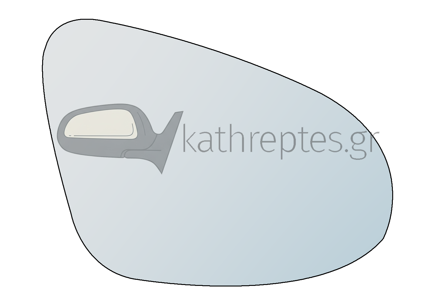 Εξωτερικός καθρέφτης αυτοκινήτου Citroen C1 2014
