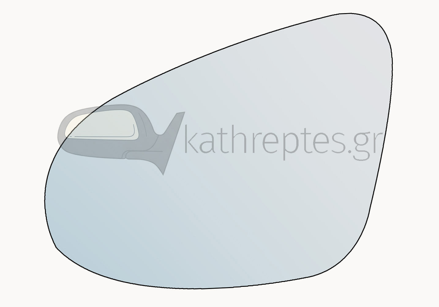 Εξωτερικός καθρέφτης αυτοκινήτου Toyota Camry 2012-2016