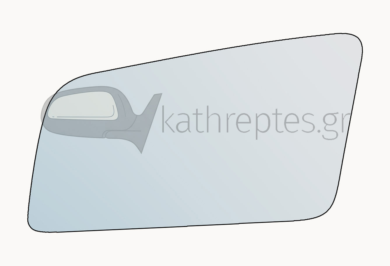 Εξωτερικός καθρέφτης αυτοκινήτου Bmw 6 Series E63 2004-2010