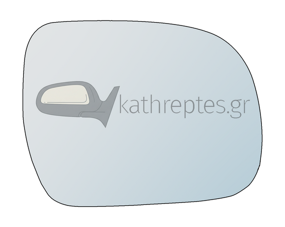 Εξωτερικός καθρέφτης αυτοκινήτου Toyota Hilux 2005-2015