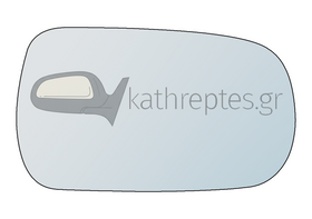 Εξωτερικός καθρέφτης αυτοκινήτου Nissan Primera-1996