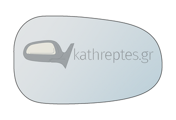 Εξωτερικός καθρέφτης αυτοκινήτου Nissan Almera II 2000-2006
