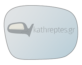 Εξωτερικός καθρέφτης αυτοκινήτου Nissan Pathfinder 1999-2004