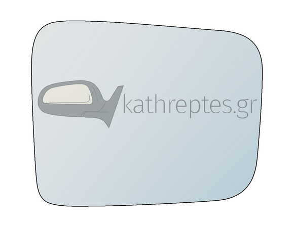 Εξωτερικός καθρέφτης αυτοκινήτου Nissan Navara Pick up D22 1997-2015