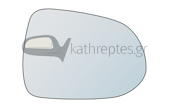 Εξωτερικός καθρέφτης αυτοκινήτου Honda Jazz 2002-2004