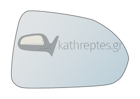 Εξωτερικός καθρέφτης αυτοκινήτου Honda Jazz 2004-2005, City 2006-2008