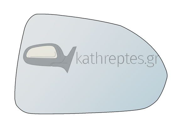 Εξωτερικός καθρέφτης αυτοκινήτου Honda Jazz 2004-2005, City 2006-2008