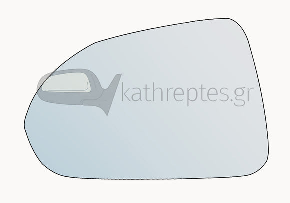 Εξωτερικός καθρέφτης αυτοκινήτου Honda Jazz 2004-2005, City 2006-2008