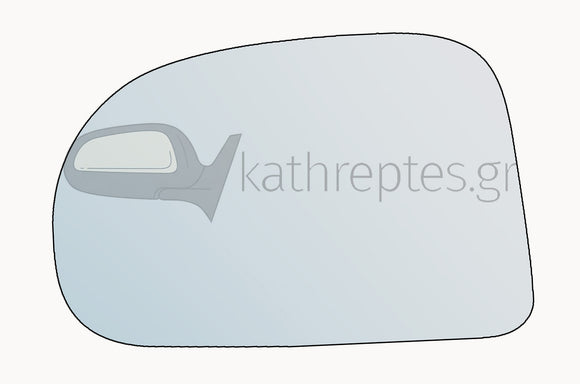 Εξωτερικός καθρέφτης αυτοκινήτου HyundaiAtos Prime 1999