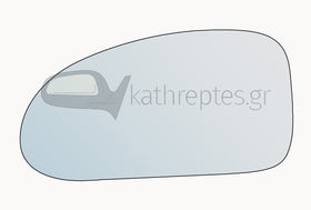 Εξωτερικός καθρέφτης αυτοκινήτου Hyundai S-Coupe 1990-1992