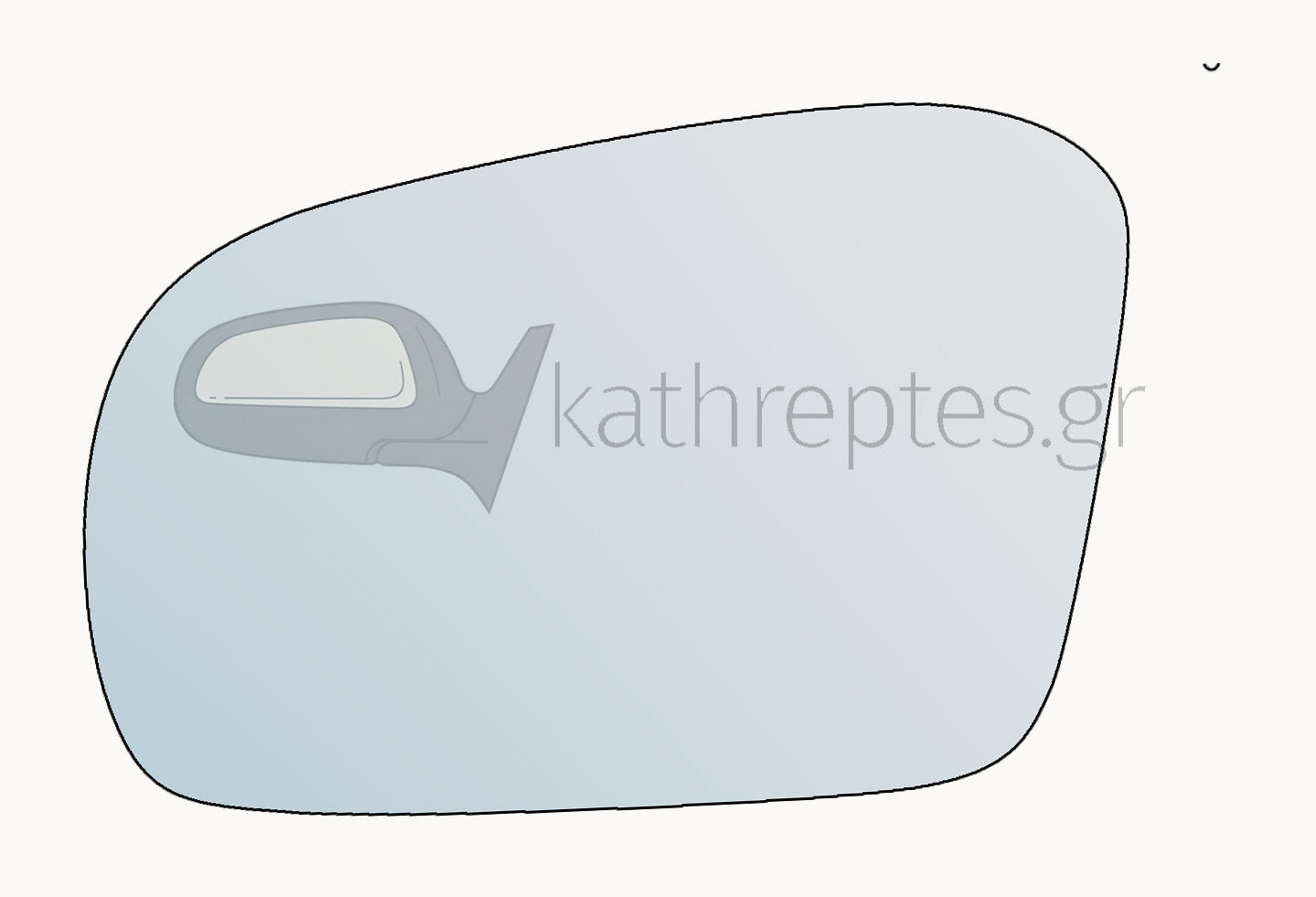 Εξωτερικός καθρέφτης αυτοκινήτου Hyundai S-Coupe 1993-1995