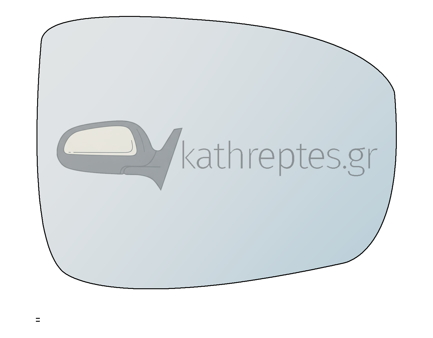 Εξωτερικός καθρέφτης αυτοκινήτου Hyundai IX 20 2010