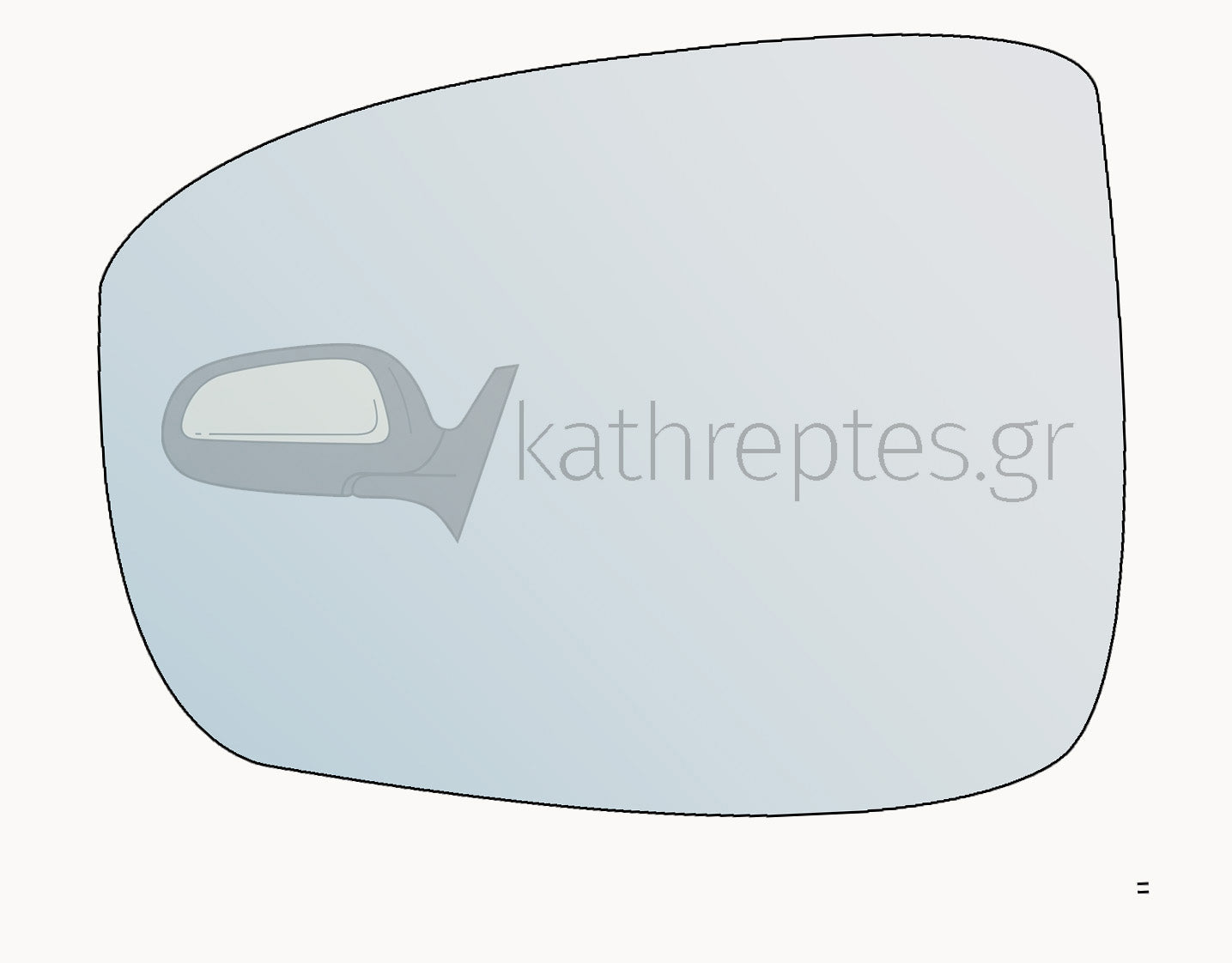Εξωτερικός καθρέφτης αυτοκινήτου Hyundai IX 20 2010