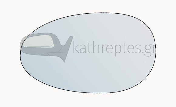 Εξωτερικός καθρέφτης αυτοκινήτου Rover 45 2000-2005