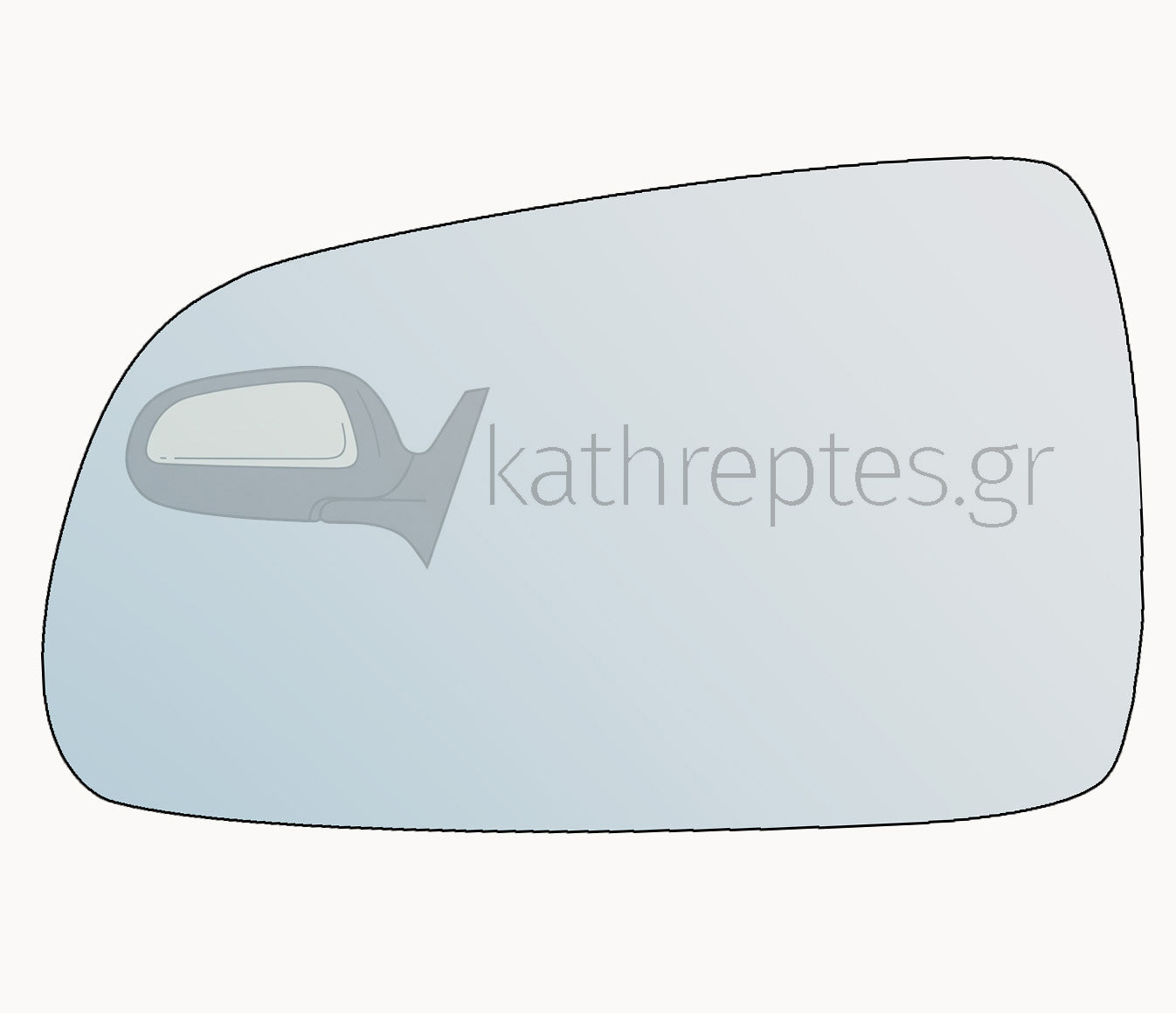Εξωτερικός καθρέφτης αυτοκινήτου Chevrolet Aveo 2007-2010