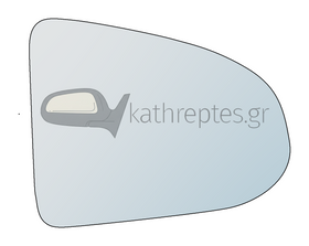 Εξωτερικός καθρέφτης αυτοκινήτου Mitsubishi Colt 2004-2008
