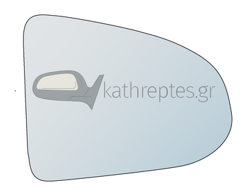 Εξωτερικός καθρέφτης αυτοκινήτου Mitsubishi Colt 2004-2008