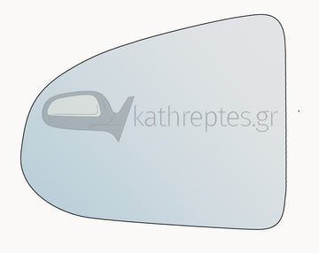 Εξωτερικός καθρέφτης αυτοκινήτου Mitsubishi Colt 2004-2008
