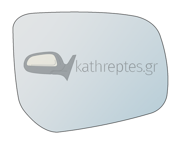 Εξωτερικός καθρέφτης αυτοκινήτου Mitsubishi Lancer 2015-2017