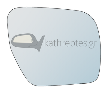 Εξωτερικός καθρέφτης αυτοκινήτου Mitsubishi Pajero IV 2006