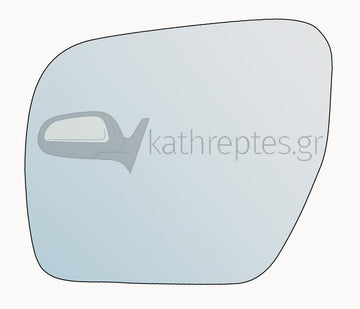 Εξωτερικός καθρέφτης αυτοκινήτου Mitsubishi Pajero IV 2006