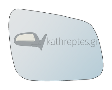 Εξωτερικός καθρέφτης αυτοκινήτου Mitsubishi Lancer 2007-2014