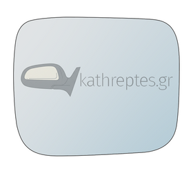 Εξωτερικός καθρέφτης αυτοκινήτου Jeep Renegade 2014