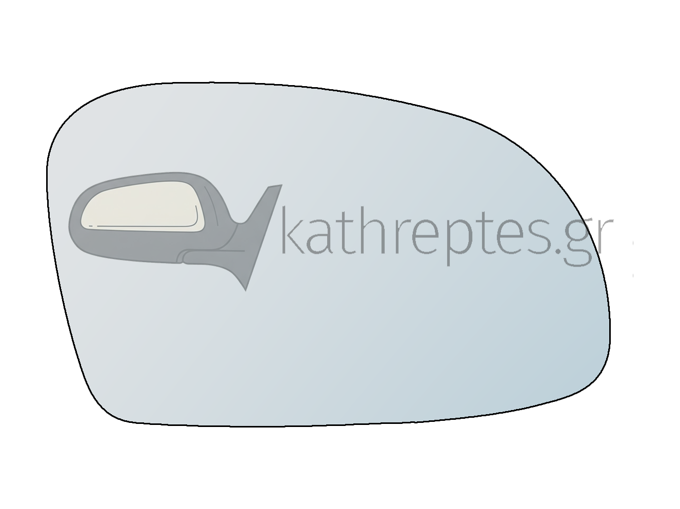 Εξωτερικός καθρέφτης αυτοκινήτου Citroen Saxo 1996-2004