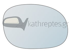 Εξωτερικός καθρέφτης αυτοκινήτου Peugeot 1007 2005