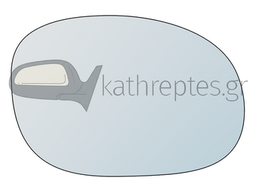 Εξωτερικός καθρέφτης αυτοκινήτου Peugeot 1007 2005