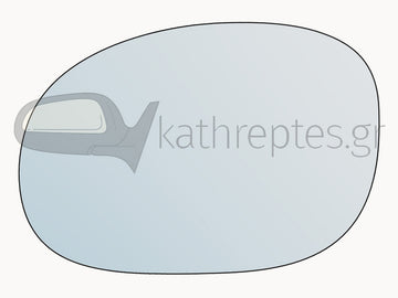 Εξωτερικός καθρέφτης αυτοκινήτου Peugeot 1007 2005