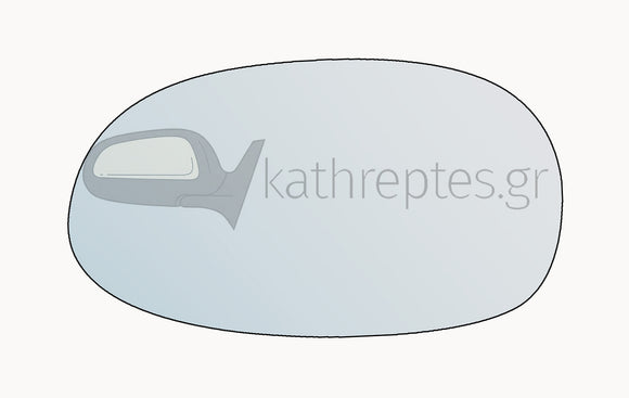 Εξωτερικός καθρέφτης αυτοκινήτου Chrysler Cross Fire