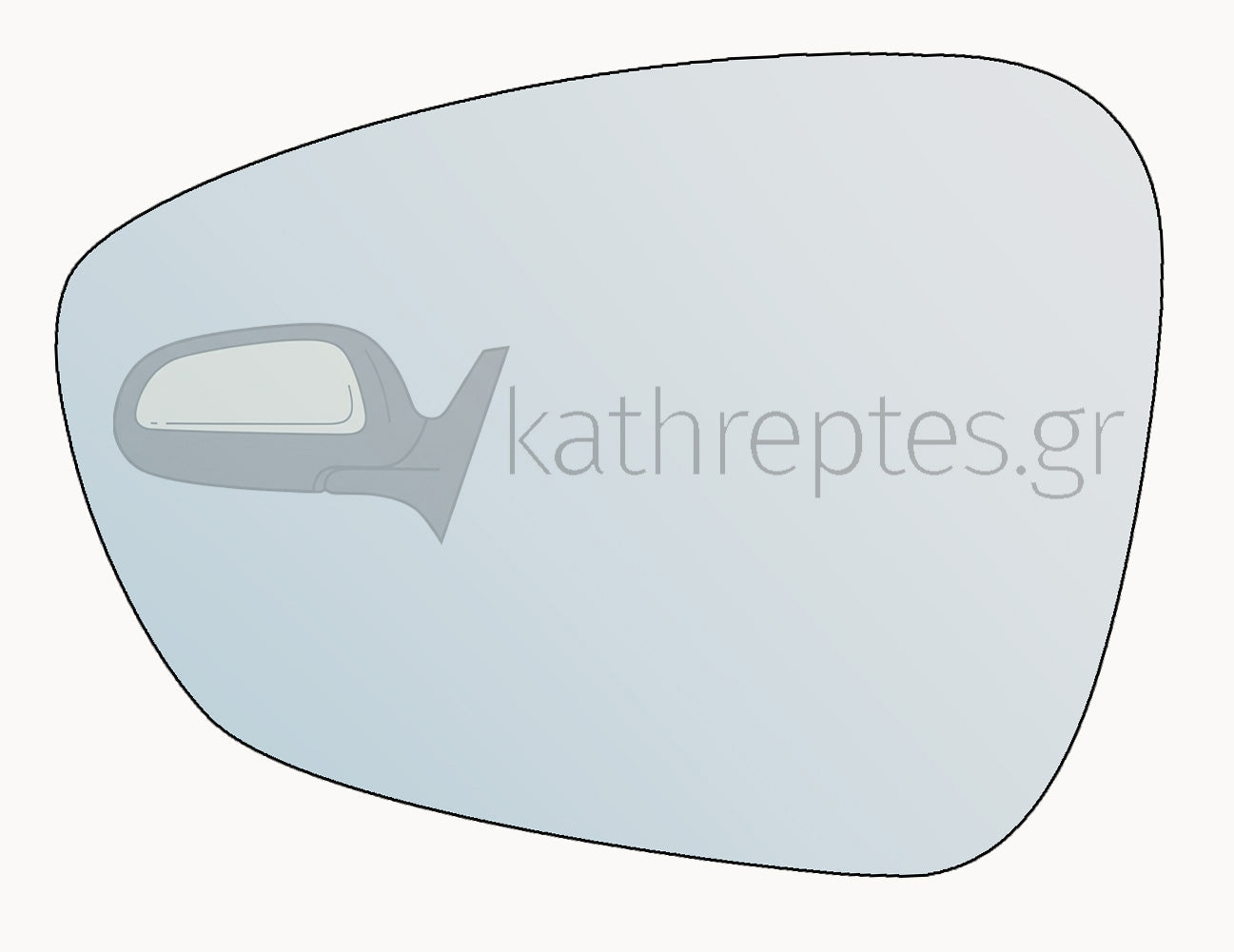 Εξωτερικός καθρέφτης αυτοκινήτου Citroen C4 2010