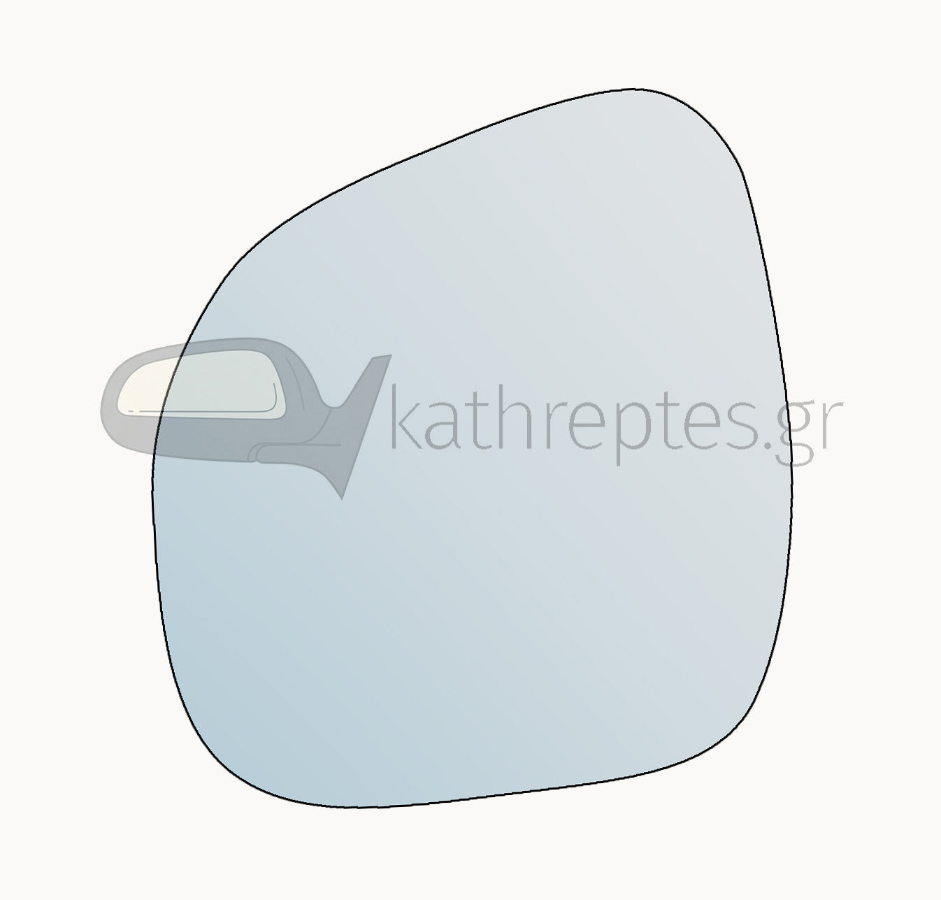 Εξωτερικός καθρέφτης αυτοκινήτου Citroen C3 08/2009-10/2009