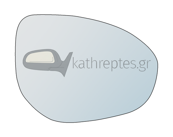 Εξωτερικός καθρέφτης αυτοκινήτου Mazda 3 BM 2013-2014