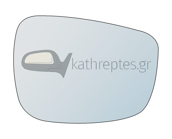 Εξωτερικός καθρέφτης αυτοκινήτου Mazda CX-3 2015-2017