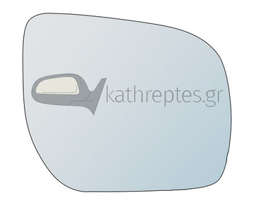 Εξωτερικός καθρέφτης αυτοκινήτου Subaru Impreza 2007