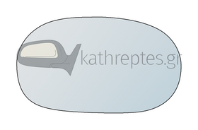 Εξωτερικός καθρέφτης αυτοκινήτου Fiat Coupe 1993-2000