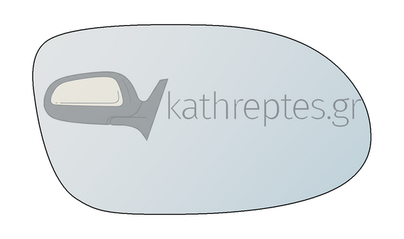 Εξωτερικός καθρέφτης αυτοκινήτου Mercedes A Class W168 1997-2004