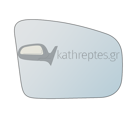Εξωτερικός καθρέφτης αυτοκινήτου Mercedes M Class W163 2001-2005