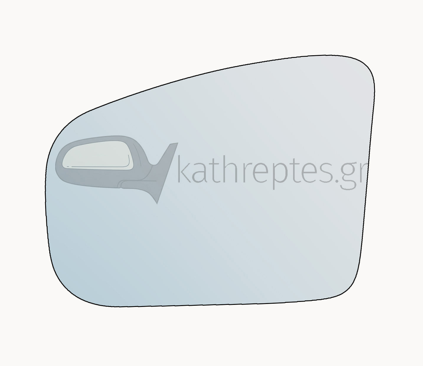 Εξωτερικός καθρέφτης αυτοκινήτου Mercedes GLK Class X204 2008-2010