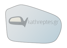 Εξωτερικός καθρέφτης αυτοκινήτου Mercedes A Class W169 2004-2008