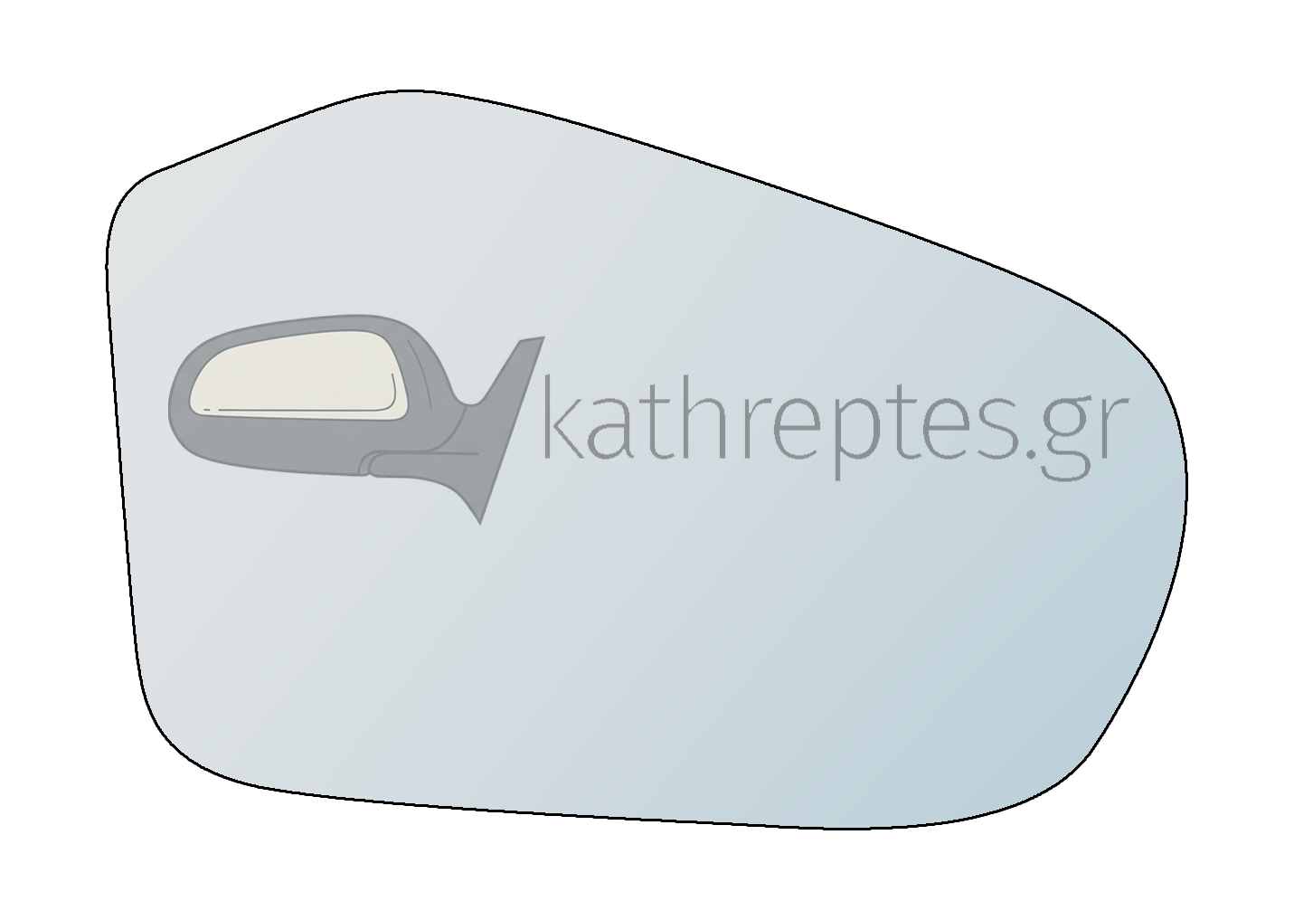 Εξωτερικός καθρέφτης αυτοκινήτου Mercedes B Class W245 2005-2008