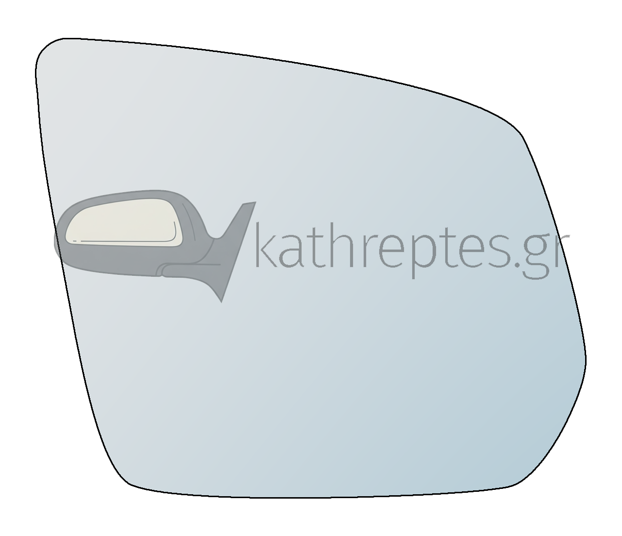 Εξωτερικός καθρέφτης αυτοκινήτου Mercedes GL Class X164 2009-2011